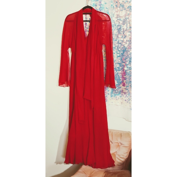 🆕 Red 🔥 Robin BCBGMAXAZRIA Saks 5th Avenue Dress - Picture 8 of 8